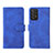 Leather Case Stands Flip Cover Holder L01Z for Samsung Galaxy A52 4G Blue