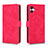 Leather Case Stands Flip Cover Holder L01Z for Samsung Galaxy M04 Hot Pink