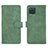 Leather Case Stands Flip Cover Holder L01Z for Samsung Galaxy M12 Green