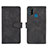 Leather Case Stands Flip Cover Holder L01Z for Samsung Galaxy M21 Black