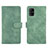 Leather Case Stands Flip Cover Holder L01Z for Samsung Galaxy M40S Green