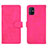 Leather Case Stands Flip Cover Holder L01Z for Samsung Galaxy M51 Hot Pink