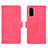 Leather Case Stands Flip Cover Holder L01Z for Samsung Galaxy S20 FE (2022) 5G Hot Pink