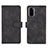 Leather Case Stands Flip Cover Holder L01Z for Samsung Galaxy S20 FE 4G Black