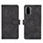 Leather Case Stands Flip Cover Holder L01Z for Samsung Galaxy S20 Lite 5G Black