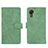 Leather Case Stands Flip Cover Holder L01Z for Samsung Galaxy XCover 5 SM-G525F Green