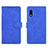 Leather Case Stands Flip Cover Holder L01Z for Samsung Galaxy XCover Pro Blue