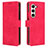 Leather Case Stands Flip Cover Holder L01Z for Samsung Galaxy Z Fold5 5G Hot Pink