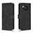 Leather Case Stands Flip Cover Holder L01Z for Sharp Aquos R8s Black