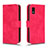 Leather Case Stands Flip Cover Holder L01Z for Sharp Aquos wish3 Hot Pink