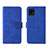 Leather Case Stands Flip Cover Holder L01Z for Sharp Aquos Zero6 Blue