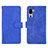 Leather Case Stands Flip Cover Holder L01Z for Sharp Simple Sumaho 5 Blue