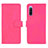 Leather Case Stands Flip Cover Holder L01Z for Sony Xperia 10 III Lite Hot Pink