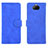 Leather Case Stands Flip Cover Holder L01Z for Sony Xperia 8 Lite Blue