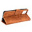 Leather Case Stands Flip Cover Holder L01Z for Vivo iQOO U3 5G