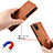 Leather Case Stands Flip Cover Holder L01Z for Vivo iQOO Z3 5G