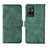 Leather Case Stands Flip Cover Holder L01Z for Vivo iQOO Z6 5G Green