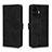 Leather Case Stands Flip Cover Holder L01Z for Vivo iQOO Z6 Lite 5G Black