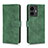 Leather Case Stands Flip Cover Holder L01Z for Vivo iQOO Z6 Lite 5G Green