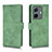 Leather Case Stands Flip Cover Holder L01Z for Vivo iQOO Z6 Pro 5G Green