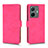 Leather Case Stands Flip Cover Holder L01Z for Vivo iQOO Z6 Pro 5G Hot Pink