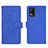 Leather Case Stands Flip Cover Holder L01Z for Vivo V21e 4G Blue