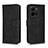 Leather Case Stands Flip Cover Holder L01Z for Vivo V25 5G Black