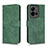 Leather Case Stands Flip Cover Holder L01Z for Vivo V25 5G Green