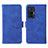 Leather Case Stands Flip Cover Holder L01Z for Vivo X70 Pro 5G Blue