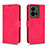 Leather Case Stands Flip Cover Holder L01Z for Vivo X80 Lite 5G Hot Pink