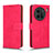 Leather Case Stands Flip Cover Holder L01Z for Vivo X90 Pro+ Plus 5G Hot Pink