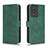 Leather Case Stands Flip Cover Holder L01Z for Vivo Y02 Green