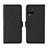 Leather Case Stands Flip Cover Holder L01Z for Vivo Y21a Black