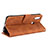 Leather Case Stands Flip Cover Holder L01Z for Vivo Y3