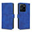 Leather Case Stands Flip Cover Holder L01Z for Vivo Y35 4G