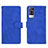 Leather Case Stands Flip Cover Holder L01Z for Vivo Y51 (2021) Blue