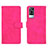 Leather Case Stands Flip Cover Holder L01Z for Vivo Y53s 4G Hot Pink