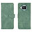 Leather Case Stands Flip Cover Holder L01Z for Xiaomi Mi 10i 5G Green