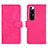 Leather Case Stands Flip Cover Holder L01Z for Xiaomi Mi 10S 5G Hot Pink