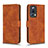 Leather Case Stands Flip Cover Holder L01Z for Xiaomi Mi 13 Lite 5G Brown