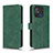 Leather Case Stands Flip Cover Holder L01Z for Xiaomi Poco C55 Green