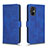 Leather Case Stands Flip Cover Holder L01Z for Xiaomi Poco M5 4G Blue