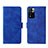 Leather Case Stands Flip Cover Holder L01Z for Xiaomi Poco X4 NFC Blue