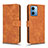 Leather Case Stands Flip Cover Holder L01Z for Xiaomi Poco X5 5G Brown