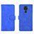 Leather Case Stands Flip Cover Holder L01Z for Xiaomi Redmi 10X 4G Blue