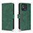 Leather Case Stands Flip Cover Holder L01Z for Xiaomi Redmi 12C 4G Green