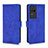 Leather Case Stands Flip Cover Holder L01Z for Xiaomi Redmi K40S 5G Blue