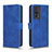 Leather Case Stands Flip Cover Holder L01Z for Xiaomi Redmi K60 Pro 5G Blue