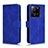 Leather Case Stands Flip Cover Holder L01Z for Xiaomi Redmi K60 Ultra 5G Blue