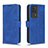 Leather Case Stands Flip Cover Holder L01Z for Xiaomi Redmi K60E 5G Blue